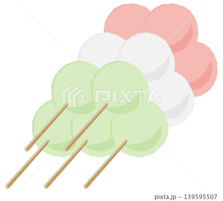 三色団子 三色団子 139595507