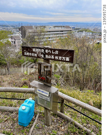 大阪医科歯科大学 阿武山・今城塚古墳コース 観測所見晴台 高槻市街地 生駒山系 枚方方面 案内看板 大阪医科歯科大学 阿武山・今城塚古墳コース 観測所見晴台 高槻市街地 生駒山系 枚方方面 案内看板 139595738