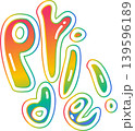 font pride design for english alphabet 139596189