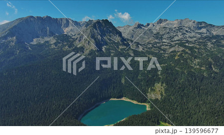 Black Lake in mountain Durmitor park Montenegro Black Lake in mountain Durmitor park Montenegro 139596677