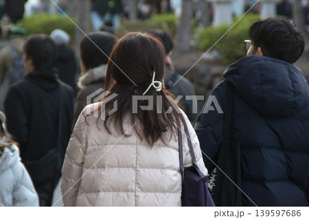 街中を歩く人々 街中を歩く人々 139597686
