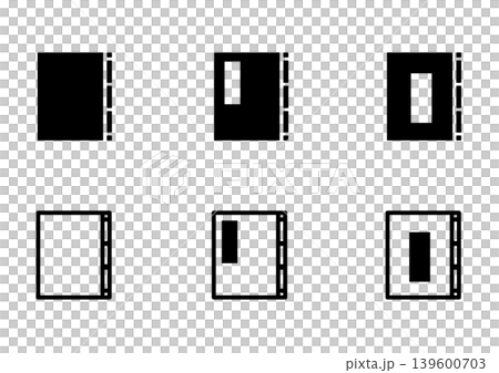 和綴本のピクトグラム 139600703