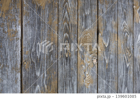 Rustic wooden fence planks close up with shallow depth of field Rustic wooden fence planks close up with shallow depth of field 139601085