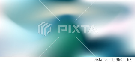 Abstract wavy bright teal blue, green and white vector fuzz mesh water gradient background. Smooth soft light aesthetic 3d backdrop for ui web design, futuristic liquid flowing print design Abstract wavy bright teal blue, green and white vector fuzz mesh water gradient background. Smooth soft light aesthetic 3d backdrop for ui web design, futuristic liquid flowing print design 139601167