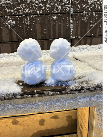 小さな雪だるま 139601789