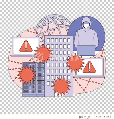 企業へのサイバー攻撃 企業へのサイバー攻撃 139603261