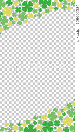 Four leaf clover background illustration Four leaf clover background illustration 139603584