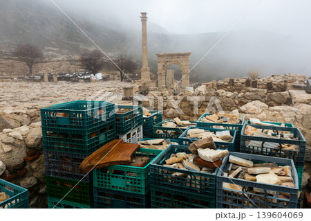 Archaeological excavations in Sagalassos, Turkey. 139604069
