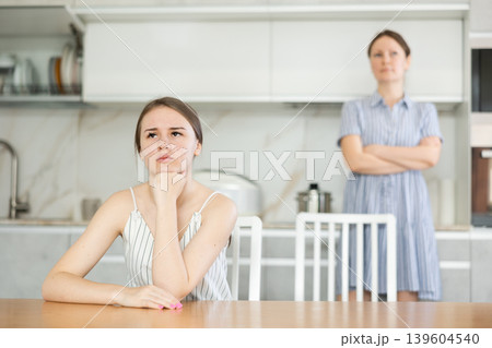 Offended mom and adult daughter avoid talking 139604540