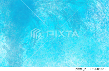 棕櫚の木のシルエットが映る涼しげな水色の水彩風背景素材 棕櫚の木のシルエットが映る涼しげな水色の水彩風背景素材 139604840