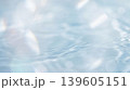透明感のある水面と柔らかい光のボケ背景 139605151