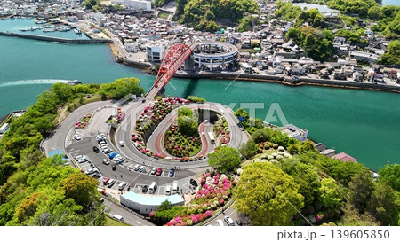 2026年4月撮影_音戸の瀬戸【音戸大橋・第二音戸大橋・つつじの丘】ドローン空撮_ No18 2026年4月撮影_音戸の瀬戸【音戸大橋・第二音戸大橋・つつじの丘】ドローン空撮_ No18 139605850
