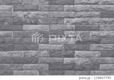 Old black grey brick wall texture with vintage style for background and design art work. Old black grey brick wall texture with vintage style for background and design art work. 139607795