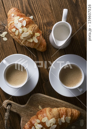 Coffee and Croissants Breakfast Coffee and Croissants Breakfast 139607816