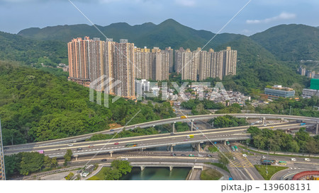 May 12 2026 On Ming Street transport corridor with railway and canal 139608131