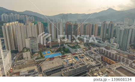 May 12 2026 Shek Mun industrial and residential skyline beside river May 12 2026 Shek Mun industrial and residential skyline beside river 139608134