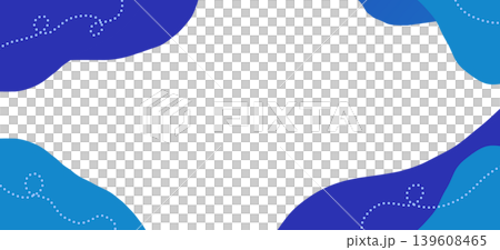 藍色流體框架材料圖示 藍色流體框架材料圖示 139608465