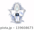 雪女が両手を広げている姿のイラスト 139608673