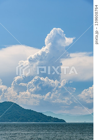 ベイサイドビーチ坂から見た広島湾の風景 ベイサイドビーチ坂から見た広島湾の風景 139608764