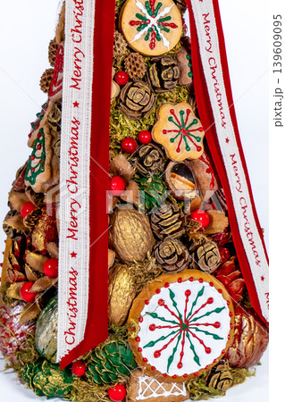 Christmas tree table cones mini decoration for new year Christmas tree table cones mini decoration for new year 139609095