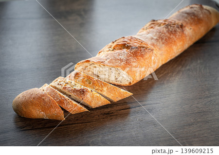 Fresh pastries buns wicker basket rustic style bakery Fresh pastries buns wicker basket rustic style bakery 139609215