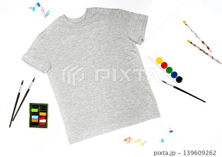 Cotton clothes for school and sports sweater, pants and t-shirt Cotton clothes for school and sports sweater, pants and t-shirt 139609262