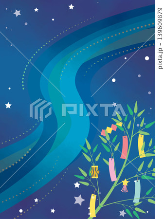 七夕 デザイン背景 七夕 デザイン背景 139609879