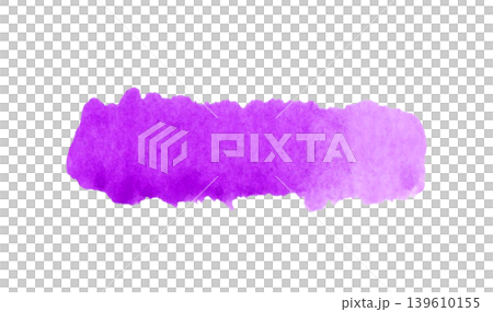 Vivid purple watercolor accents (frame/decorative border) - beautifully blended, hand-drawn design. Vivid purple watercolor accents (frame/decorative border) - beautifully blended, hand-drawn design. 139610155
