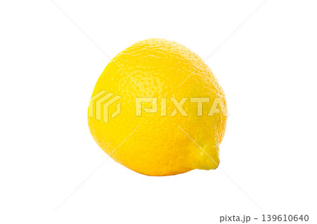 Yellow lemon with smooth skin sits on surface, PNG Yellow lemon with smooth skin sits on surface, PNG 139610640