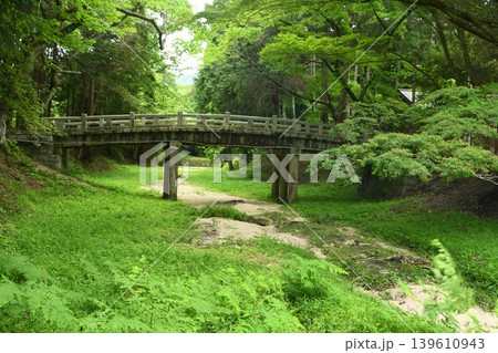 夏見神社の石橋 夏見神社の石橋 139610943