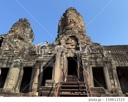 アンコールトムのバイヨン寺院、クメールの微笑み、2026年1月 139611525