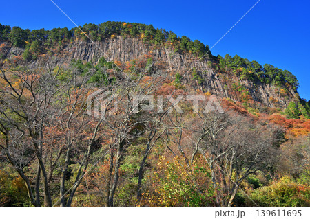 紅葉の屏風岩公苑(奈良県宇陀郡曽爾村) 紅葉の屏風岩公苑(奈良県宇陀郡曽爾村) 139611695