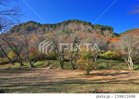 紅葉の屏風岩公苑（奈良県宇陀郡曽爾村） 139611696