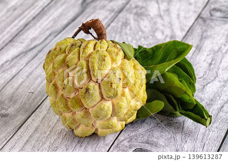 Tropical exotic fruit - custard apple Tropical exotic fruit - custard apple 139613287