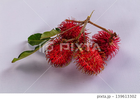 Sweet ripe juicy haired rambutan 139613302