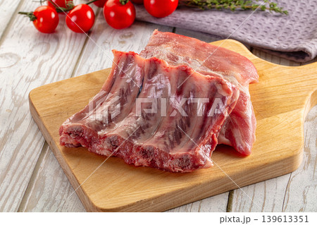 Fresh raw pork ribs for cooking Fresh raw pork ribs for cooking 139613351