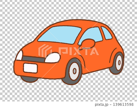 シンプルな軽自動車のイラスト|車・乗り物・ベクター素材 シンプルな軽自動車のイラスト|車・乗り物・ベクター素材 139613598