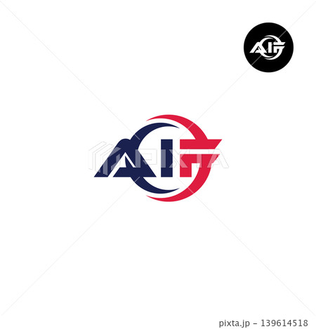 Letter AIF Logo Design Readymade Initial Letter AIF Logo Design Readymade Initial 139614518