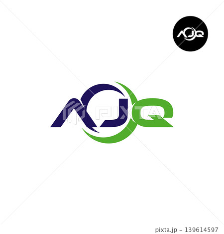 Letter AJQ Logo Design Readymade Initial 139614597