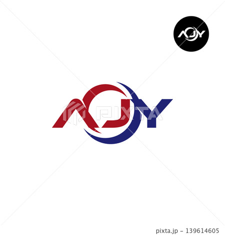 Letter AJY Logo Design Readymade Initial Letter AJY Logo Design Readymade Initial 139614605