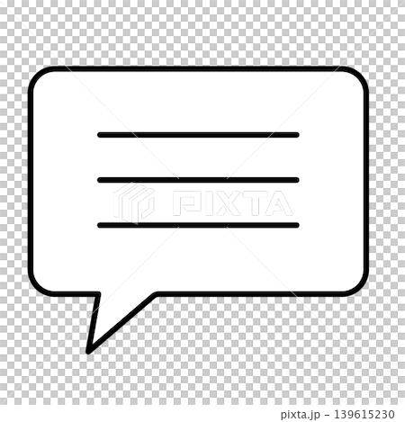 簡單對話框(方形)007 簡單對話框(方形)007 139615230