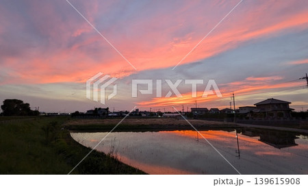 夕焼け 夕焼け 139615908