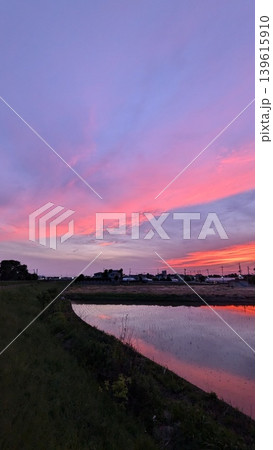 夕焼け 夕焼け 139615910