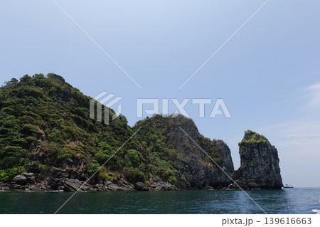 Phi Phi Island in Thailand, islands in the ocean Phi Phi Island in Thailand, islands in the ocean 139616663