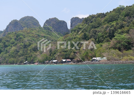 Phi Phi Island in Thailand, islands in the ocean Phi Phi Island in Thailand, islands in the ocean 139616665
