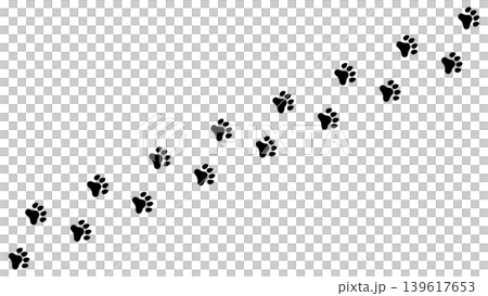 背景圖案為狗、貓等動物的斜腳印。 139617653