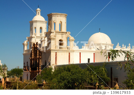 Detail San Xavier Mission Tucson Arizona Detail San Xavier Mission Tucson Arizona 139617933