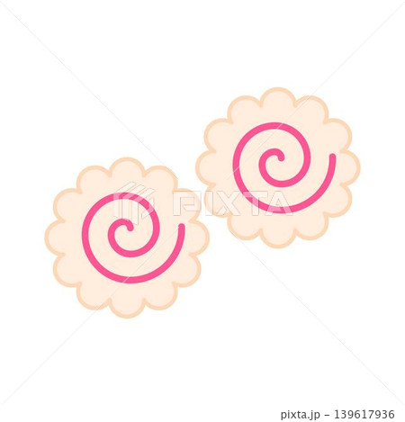 narutomaki fish cakes japanese ramen narutomaki fish cakes japanese ramen 139617936