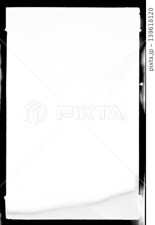 Abstract transparent background with distressed film border and subtle texture Abstract transparent background with distressed film border and subtle texture 139618120