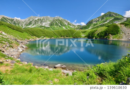 絶景の立山アルパイン 夏景色 絶景の立山アルパイン 夏景色 139618630